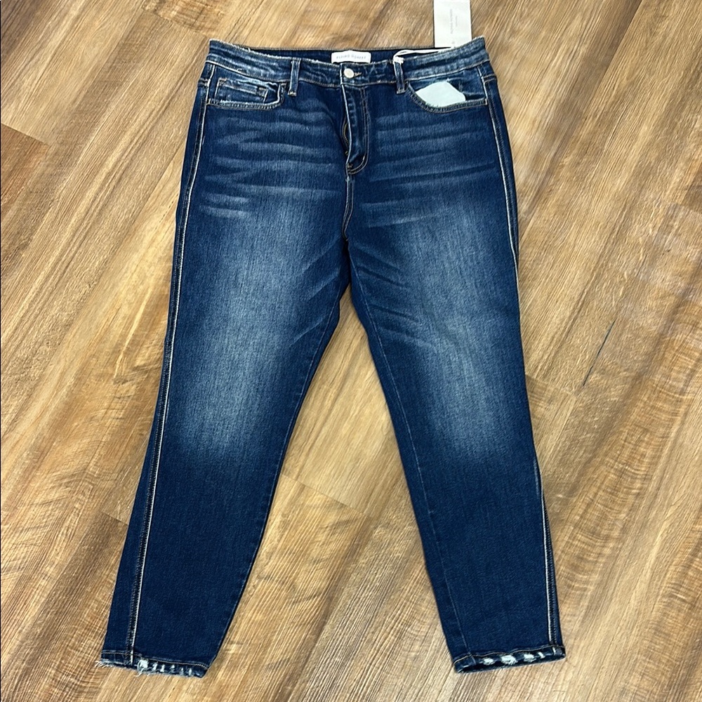 NWT Flying Monkey stretch Classic Blue Women's Jeans Sz 32